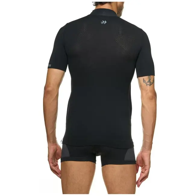 Six2 Maglia Termica Moto All Black Unisex